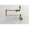 Kingston Brass KS4103DFL Wall Mount Pot Filler, Antique Brass KS4103DFL - alternate 3